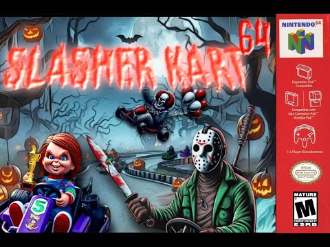 The coverart image of Slasher Kart 64