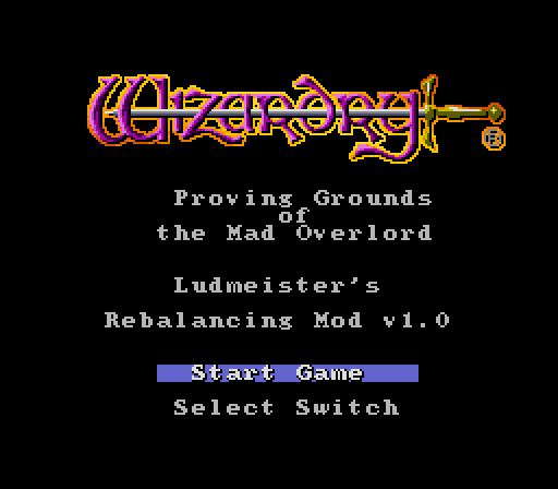 The coverart image of Wizardry 1st Trilogy (Rebalancing Mod)