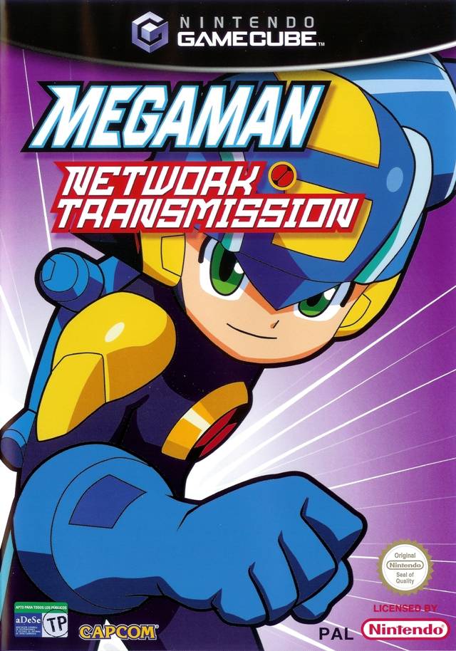The coverart image of Mega Man Network Transmission