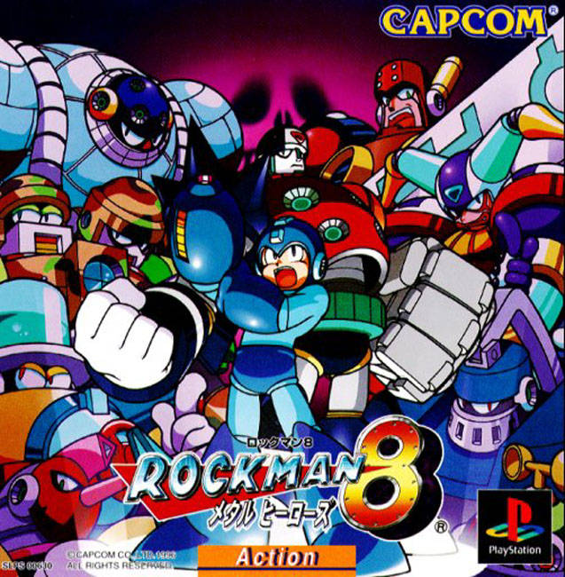 The coverart image of RockMan 8: Metal Heroes