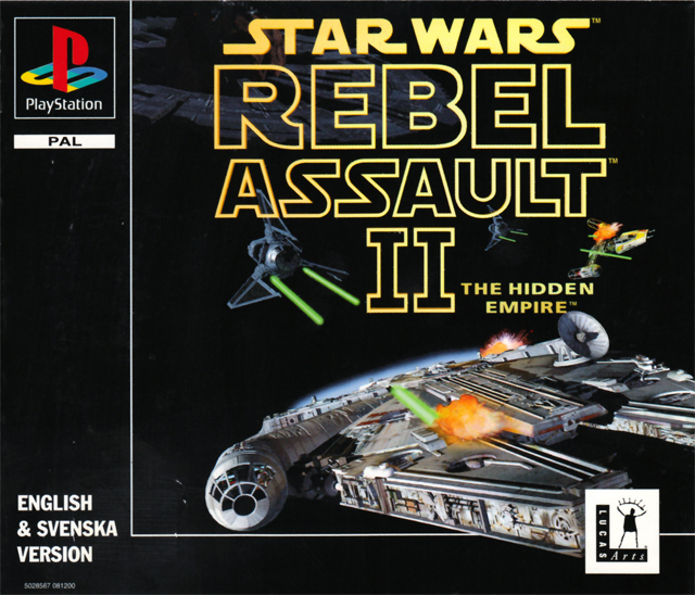The coverart image of Star Wars: Rebel Assault II - The Hidden Empire