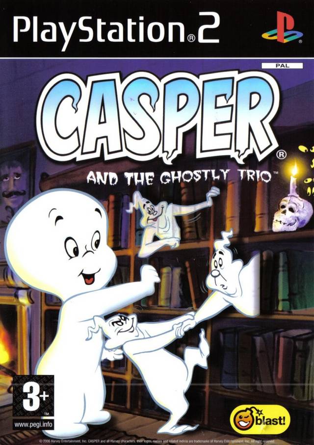 The coverart image of Casper and the Ghostly Trio