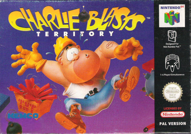 The coverart image of Charlie Blast's Territory