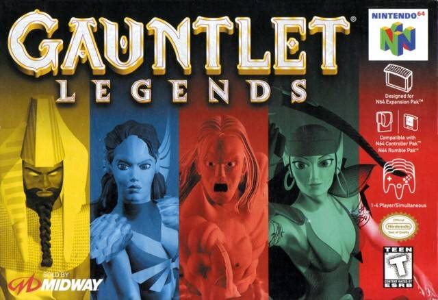 The coverart image of Gauntlet Legends