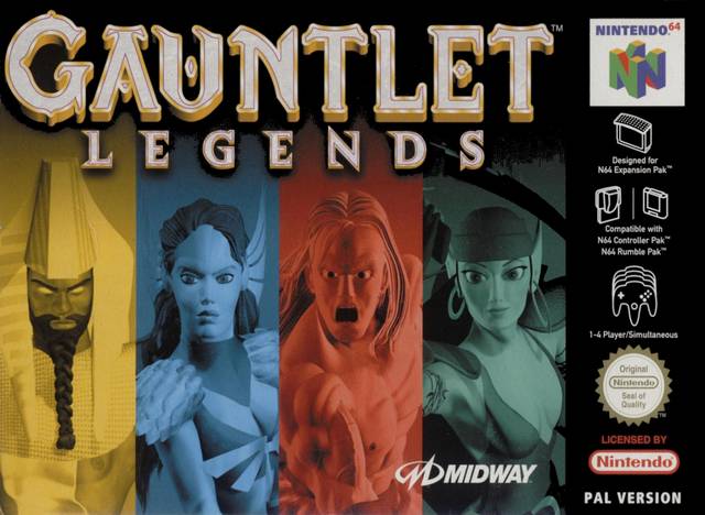 The coverart image of Gauntlet Legends