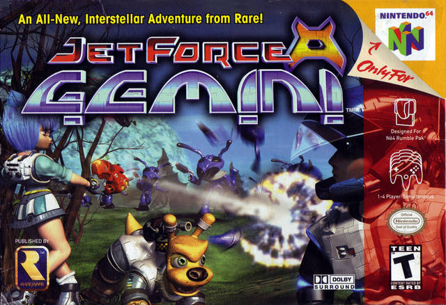 The coverart image of Jet Force Gemini