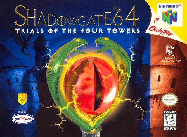 The coverart image of Shadowgate 64: Trials of the Four Towers