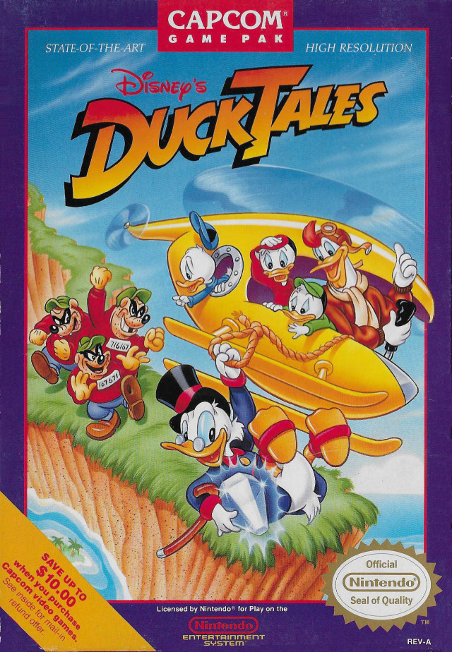 The coverart image of DuckTales
