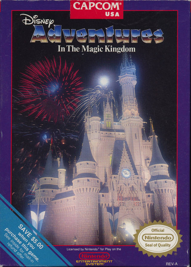 The coverart image of Adventures in the Magic Kingdom