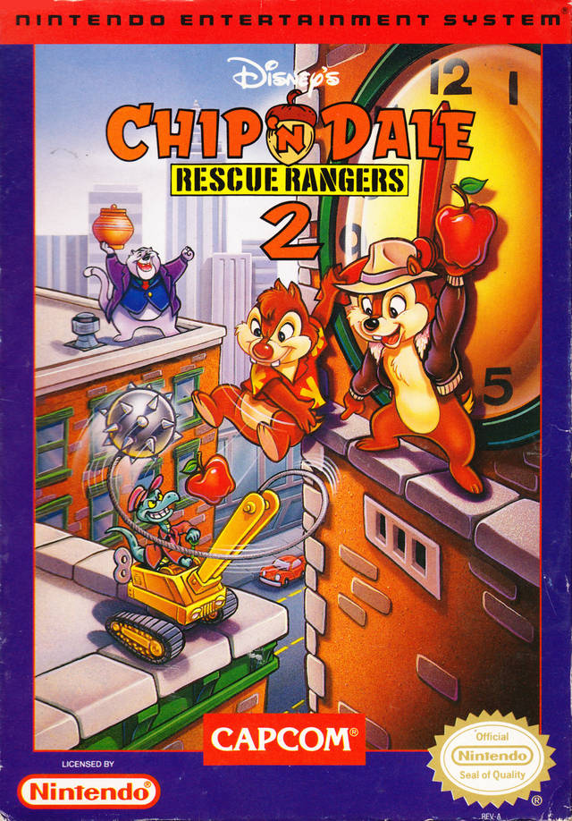 The coverart image of Chip 'n Dale: Rescue Rangers 2