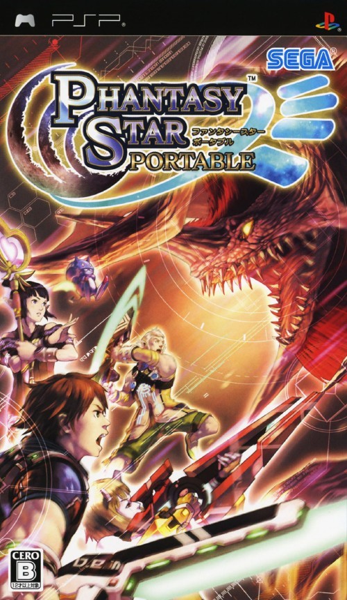 The coverart image of Phantasy Star Portable