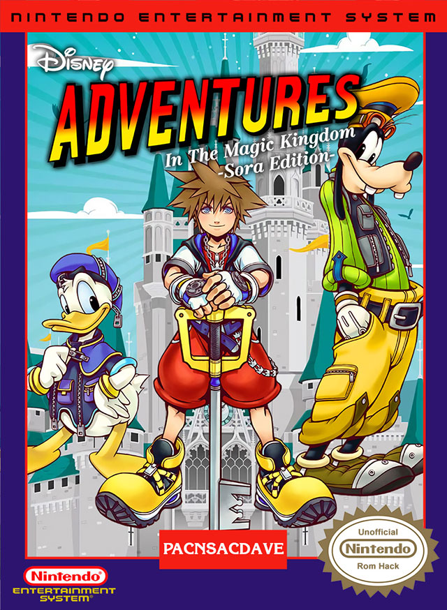 The coverart image of Adventures in the Magic Kingdom (Sora Edition)