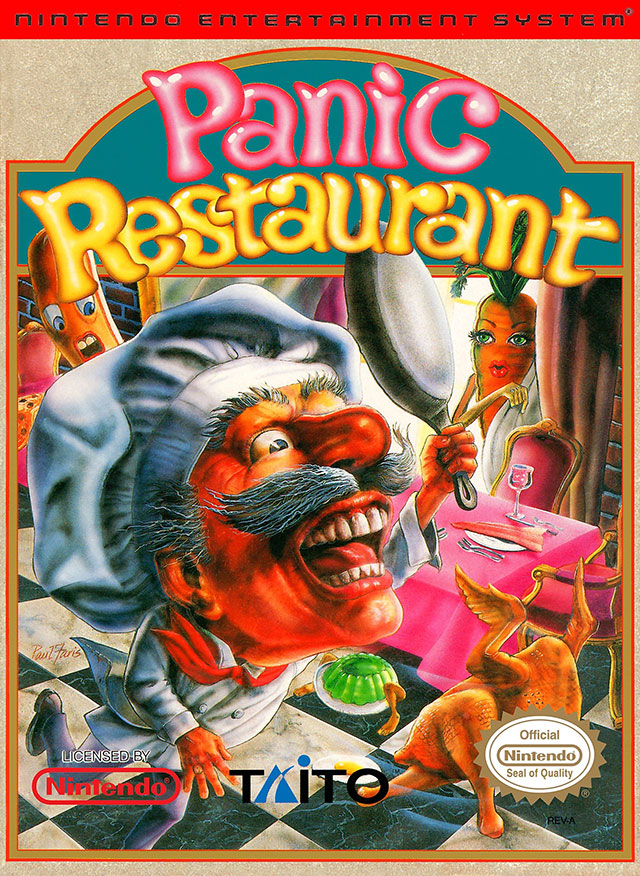 The coverart image of Panic Restaurant