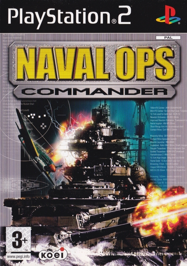 The coverart image of Naval Ops: Commander