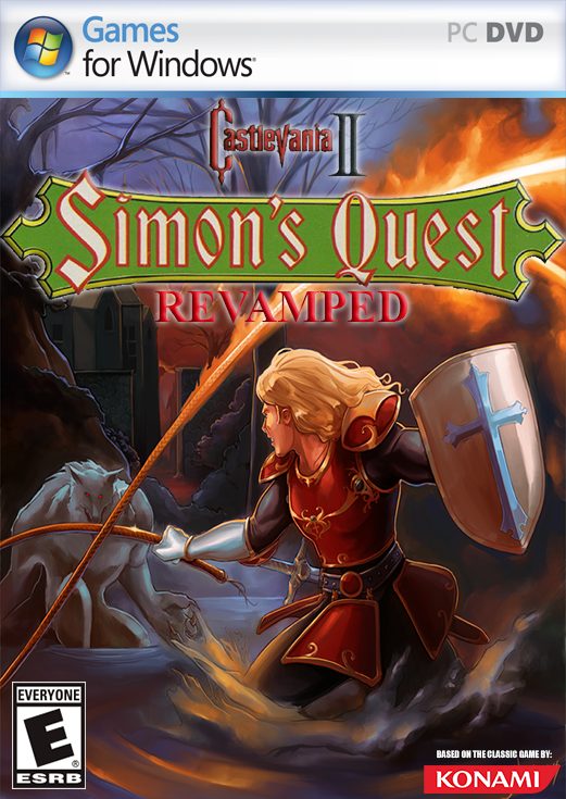 The coverart image of Castlevania II: Simon's Quest - Revamped (Fan Game)