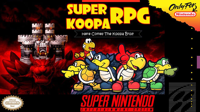 The coverart image of Super Koopa RPG: Here Comes The Koopa Bros!