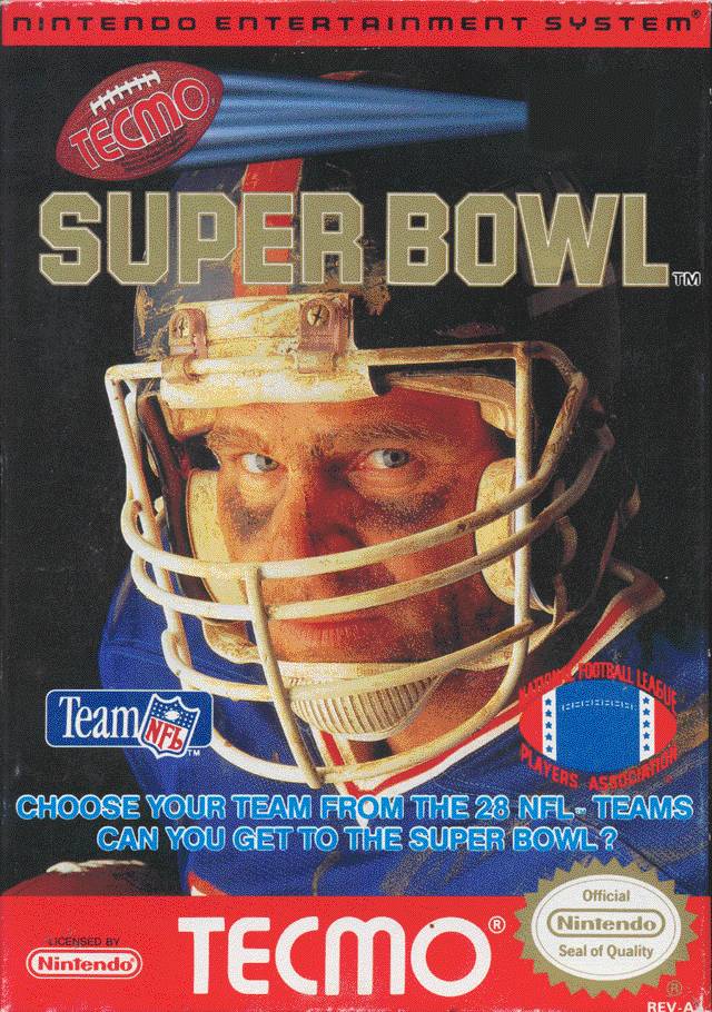 The coverart image of Tecmo Super Bowl