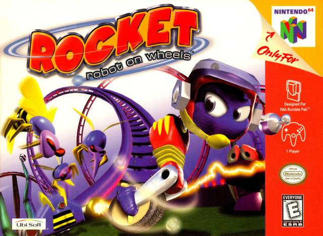 The coverart image of Rocket Robot on Wheels: Rocket Shuts The Hell Up