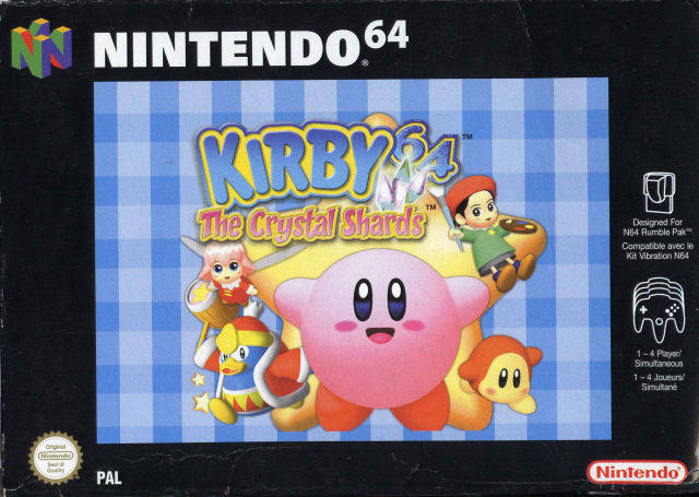 The coverart image of Kirby 64: The Crystal Shards