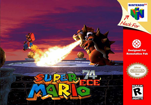 The coverart image of Super Mario 74: Extreme Edition