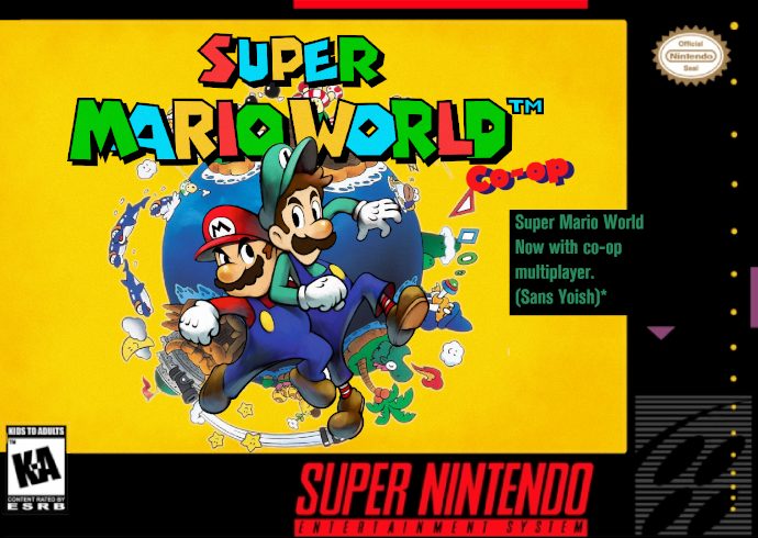 The coverart image of Super Mario World (Co-op)