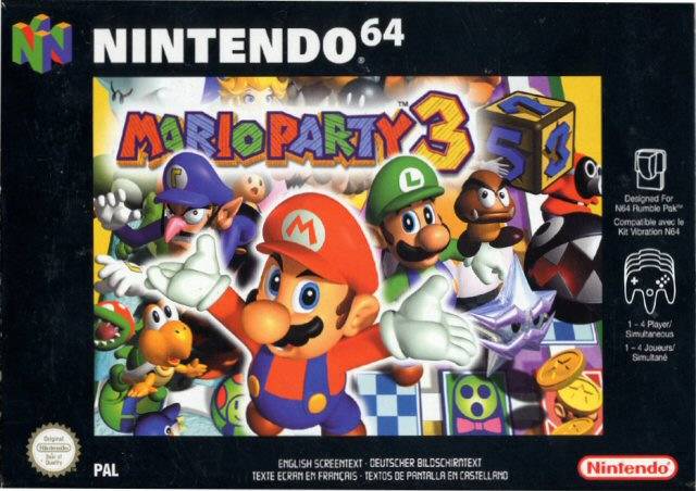 The coverart image of Mario Party 3