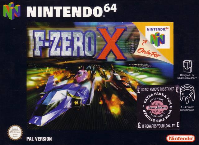 The coverart image of F-Zero X