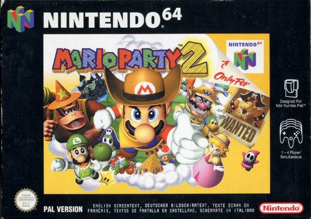 The coverart image of Mario Party 2