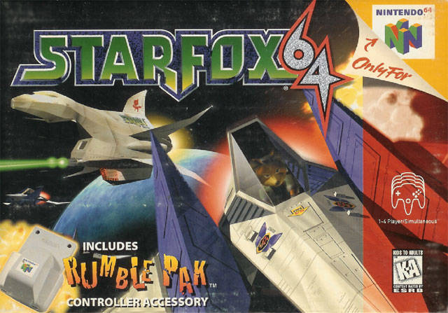 The coverart image of Star Fox 64
