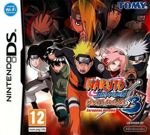 The coverart image of Naruto Shippuden: Ninja Council 3 - European Version
