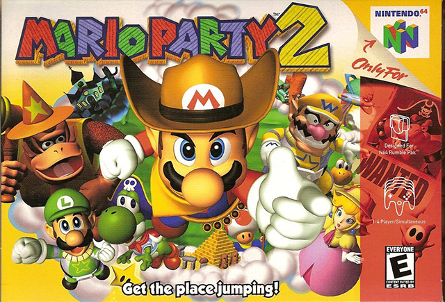 The coverart image of Mario Party 2