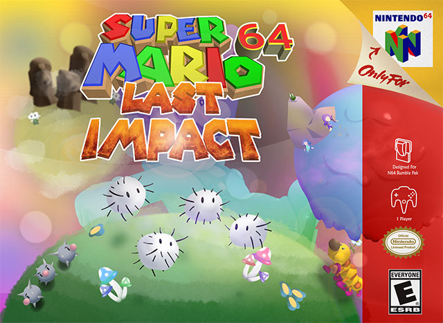 The coverart image of Super Mario 64: Last Impact