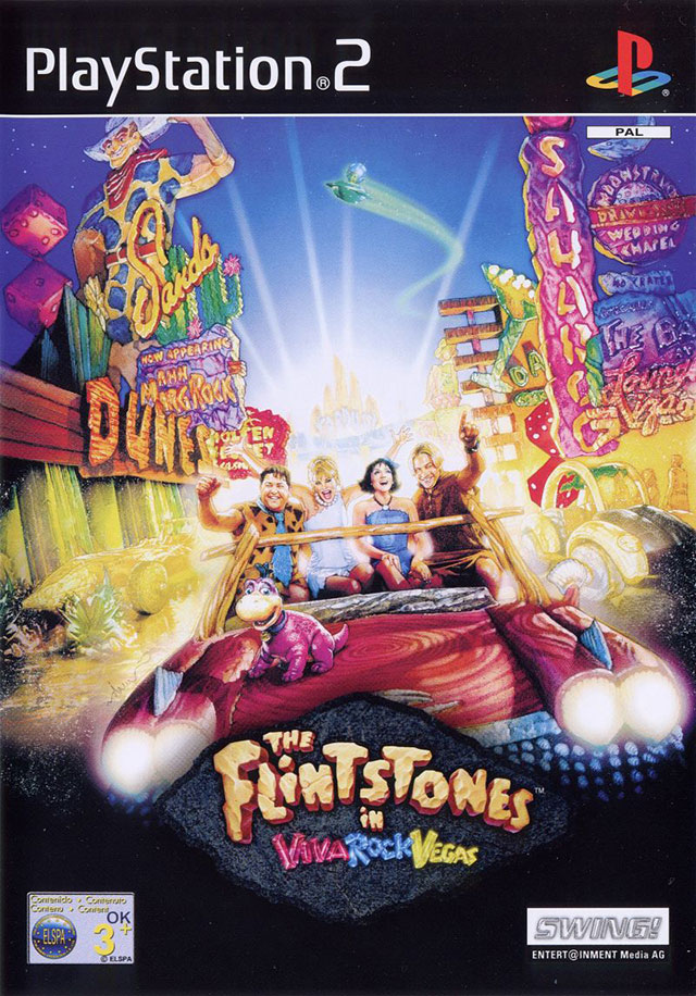 The coverart image of The Flintstones in Viva Rock Vegas