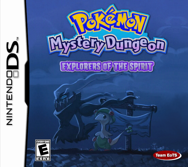 The coverart image of Pokemon Mystery Dungeon: Explorers of the Spirit