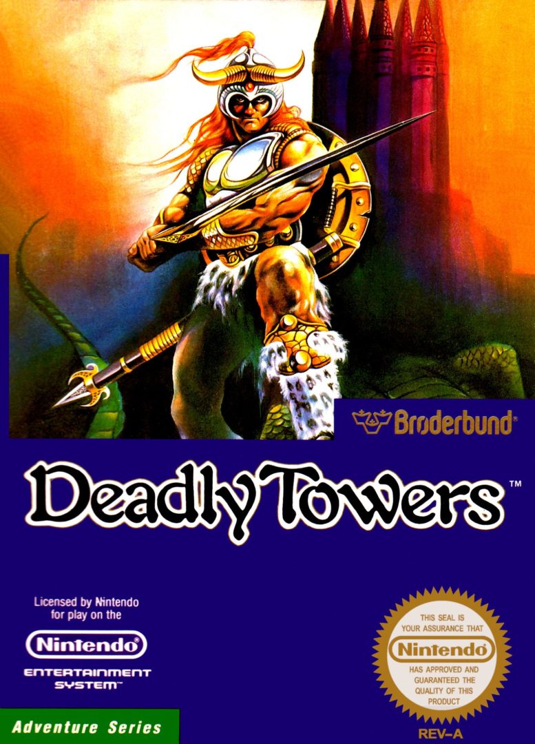 The coverart image of Deadly Towers