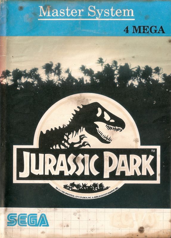 The coverart image of Jurassic Park