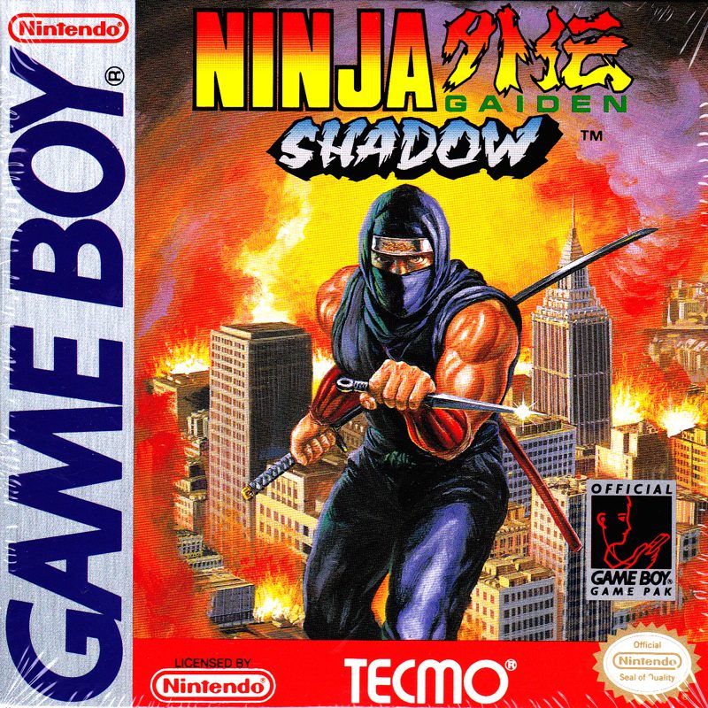 The coverart image of Ninja Gaiden Black Shadow