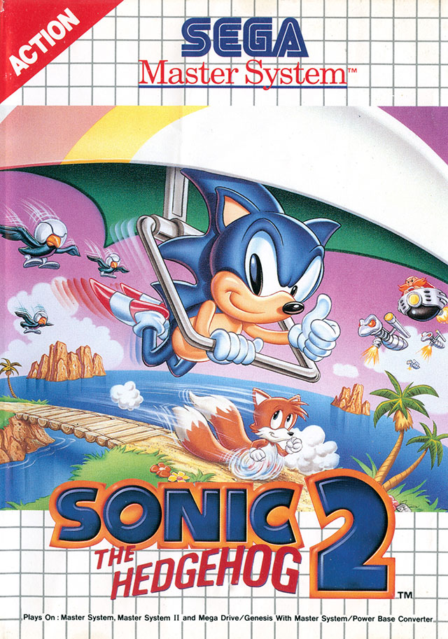The coverart image of Sonic The Hedgehog 2