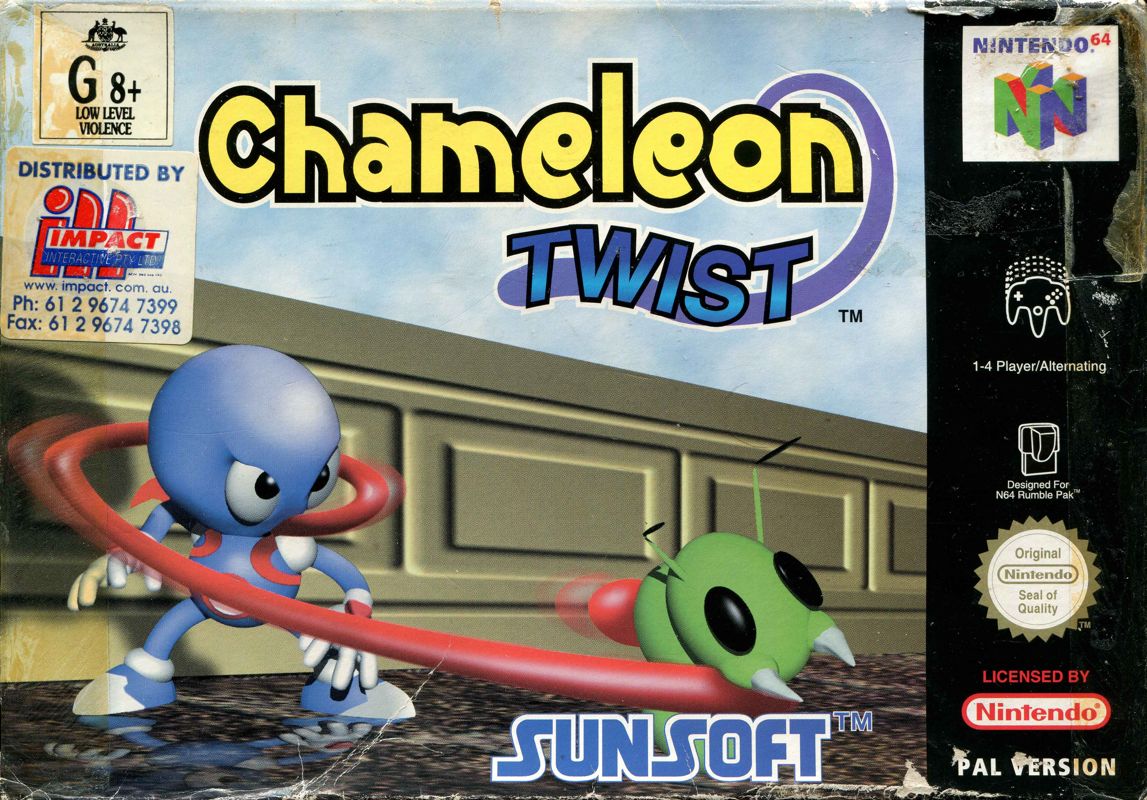 The coverart image of Chameleon Twist