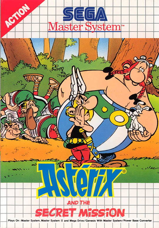 The coverart image of Asterix and the Secret Mission