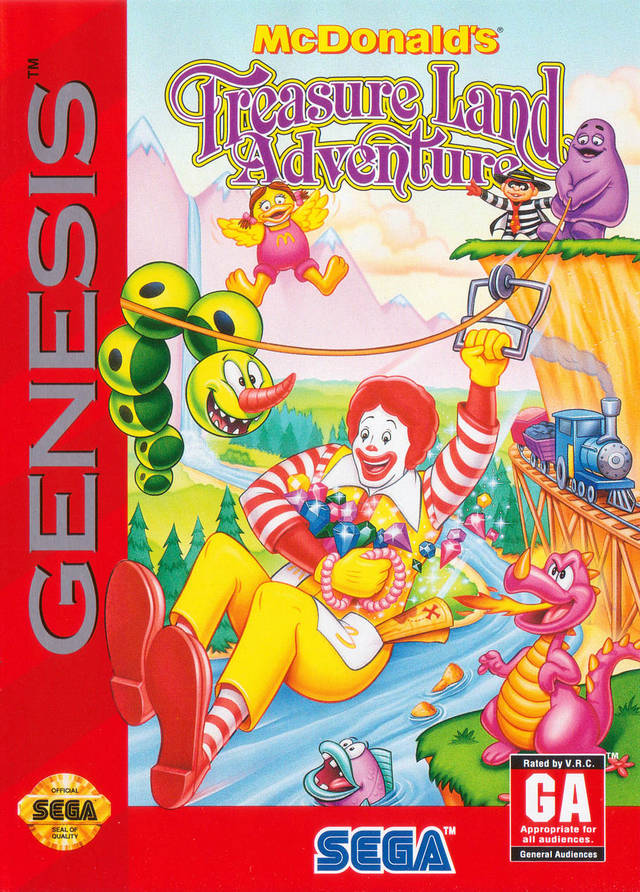 The coverart image of McDonald's Treasure Land Adventure