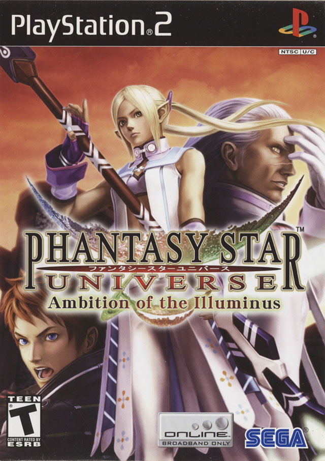 The coverart image of Phantasy Star Universe: Ambition of the Illuminus