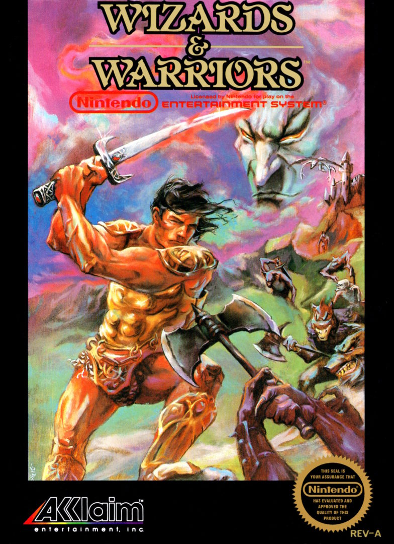 The coverart image of Wizards & Warriors
