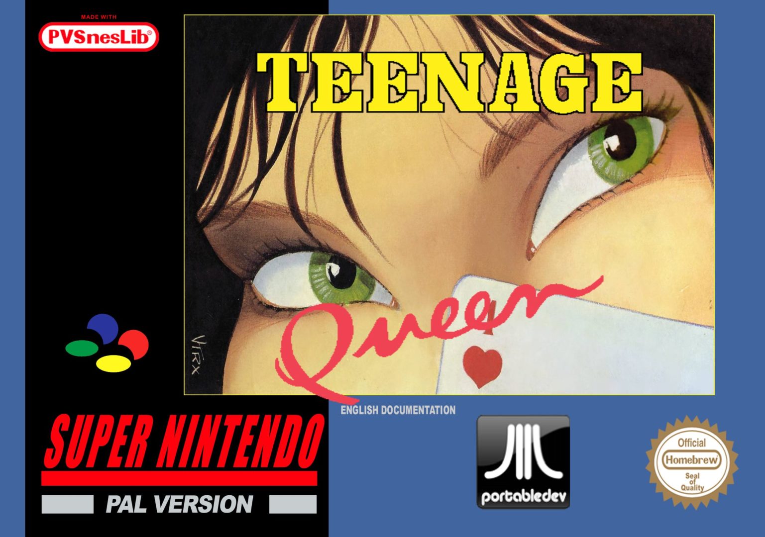 The coverart image of Teenage Queen