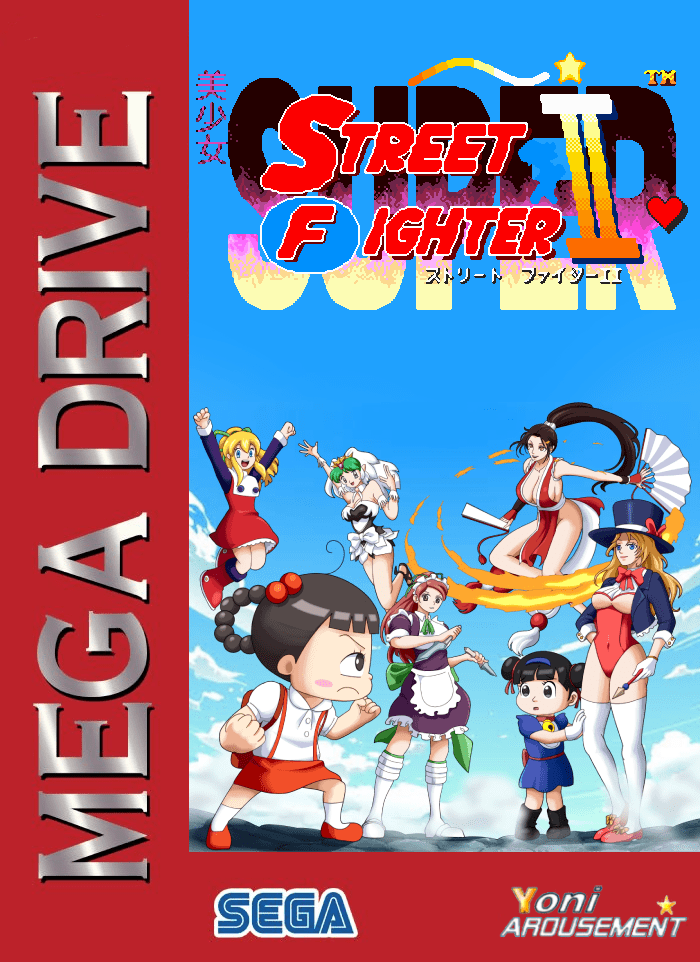 The coverart image of Bishoujo Super Street Fighter II: Glamor Queen