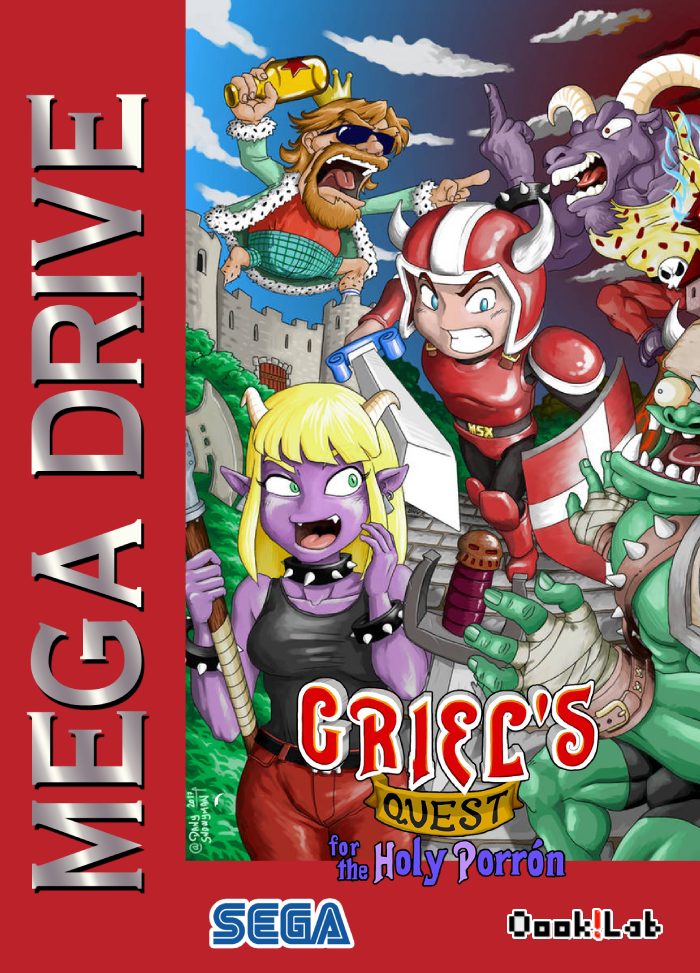 The coverart image of Griel's Quest for the Holy Porrón