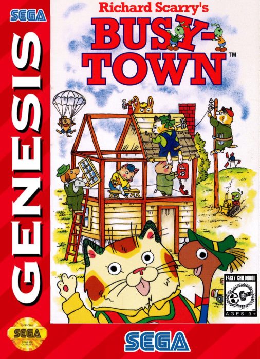 The coverart image of Richard Scarry's Busytown 
