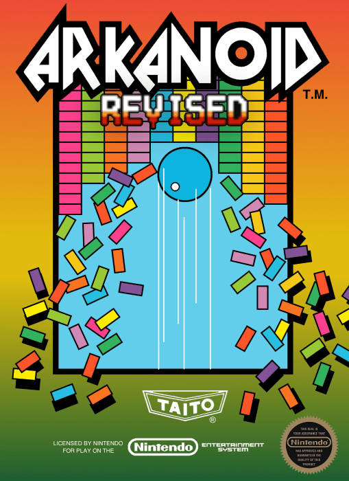 The coverart image of Arkanoid (Revised)