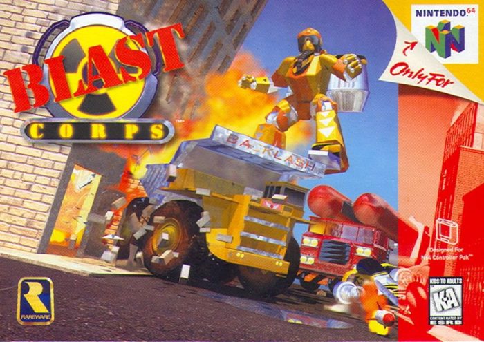 The coverart image of Blast Corps