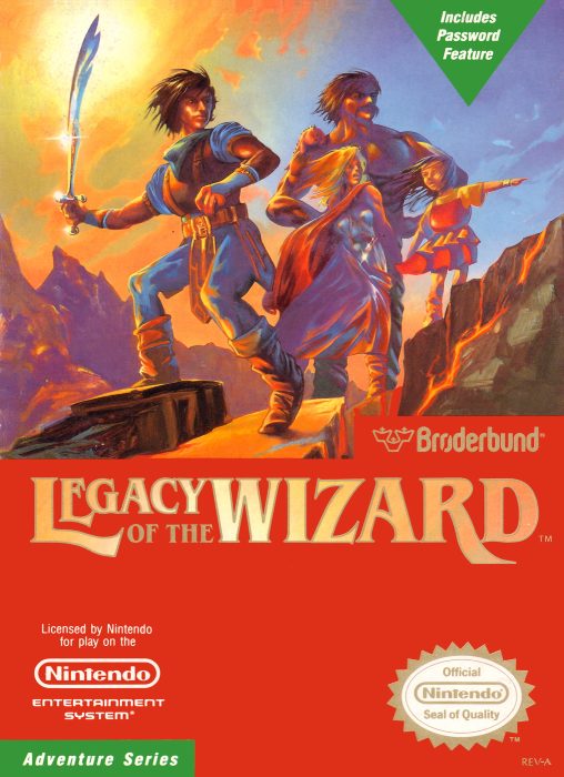 The coverart image of Legacy of the Wizard (Sorceress Mode + Less Flashing)